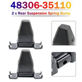 48306-35110 Artudatech 2 X Rear Suspension Spring Bump Stop R/h L/h For Toyota Hilux Mk5 Ca
