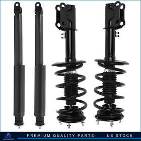 Aup84211401s Asucarparts 4 Pcs Quick Complete Struts Shocks Springs And Mount Kit For 2013-2017 Ford Taurus