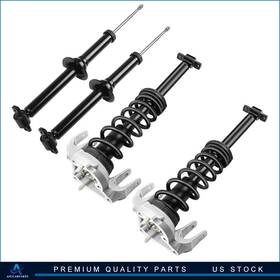 Aup84211601s Asucarparts 4pcs Complete Struts Springs And Mount Shocks Kits For 2003-2007 Cadillac Cts