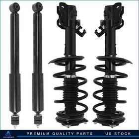 Aup84211701s Asucarparts 4x Quick Complete Struts Springs And Mount Shocks For 2014-2019 Nissan Sentra