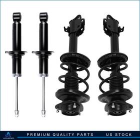 Aup84213101s Asucarparts 4pcs Complete Struts With Springs And Mounts Shocks For 2002-2004 Subaru Outback