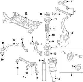 80a-411-105-ca Audi Genuine Coil Spring