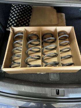 8k0-411-105-db Audi 2013 A4 Oem Springs Full Set