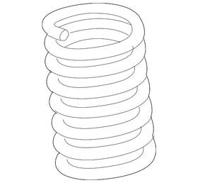 8k0-411-105-ec Audi Genuine Coil Spring