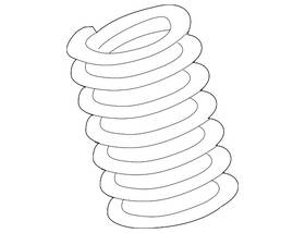 8w0-411-105-hh Audi Genuine Coil Spring