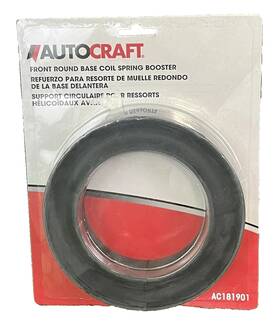 Ac181901 Autocraft Front Round Base Coil Spring Booster 1.6 Inch - Free Shipping