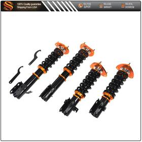 Aut118940801 Autodealsparts For Subaru Wrx Gc8 1993-2001 Coilovers Shock Suspension Spring Kits Adj Height