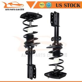 Autopartsclub2018 Ap070711a1c18 For Oldsmobile Intrigue 98-02 Rear 2 Pcs Complete Struts Shocks Springs And Mounts