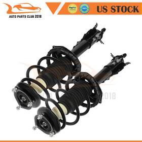 Autopartsclub2018 Ap119209a1c18 2 Pcs Front Complete Struts Shocks Springs And Mount For Nissan Sentra 2000-2001