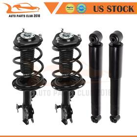 Autopartsclub2018 Ap834683a1c18 Fits 06-08 Toyota Rav4 Sport V6 3.5l Front And Rear Complete Strut/shocks Assembly