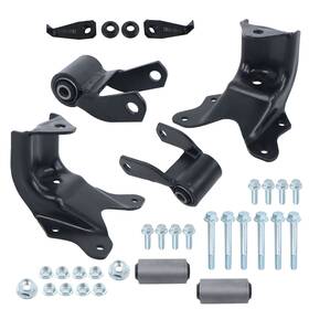Bck63118k Backye Rear Leaf Spring Shackle Hanger For 1999-07 Ford F250/f350/f450 Super Duty Truck