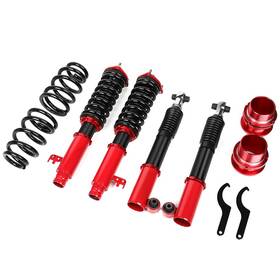 Bro118978tr Bator Coilovers For 03-07 Mazda Mazda6 Shocks Adj Height Suspension Springs Kits