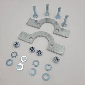 Ba7556 Bearmach / Dds Lr Defender -16 Discovery I Rrc Front Coil Spring Retaining Plates /lr592