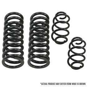 5823 Belltech Muscle Car Coil Springs Frt Rear Gunmetal Chevy Pontiac A-body Set Of 4