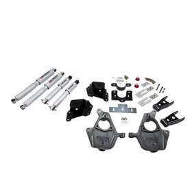 Tlx-bel658sp-cl360a70 Belltech Lowering Kit For Chevy Silverado 1500 1999-2006 3 Inch Rear Drop