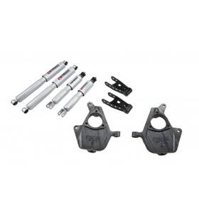 Tlx-bel678sp-cl360a73 Belltech Lowering Kit For Gmc Sierra 1500 Classic 2007 With Sp Shocks 2 Inch Rear Drop