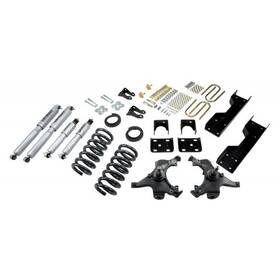 Tlx-bel696sp-cl360a71 Belltech Lowering Kit For Gmc C1500 1988-1991 With Sp Shocks