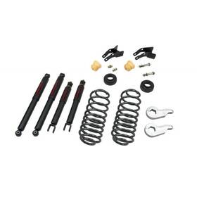 Tlx-bel757nd-cl360a72 Belltech Lowering Kit For Chevy Suburban 1500 2000-2006 With Nd2 Shocks