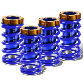 Bezt 718025518249 For 88-00 Ek Eg Ej/dc 1-4 Inch Lowering Scaled Suspension Coilover Blue Spring