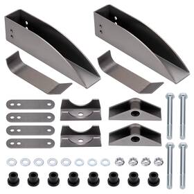 Orlvt0 Bfo New Rear Leaf Spring Relocation Pocket Kit Fit For Chevy Belair 210 150 1955 -57