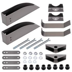 Q79yku Bfo Rear Leaf Spring Relocation Pocket Kit Fit Chevrolet Belair 210 150 1955-1957