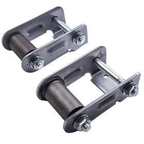 R8g3cj Bfo 2pcs Rear Leaf Spring Shackle Kit For Chevrolet S10 Blazer Gmc Sonoma