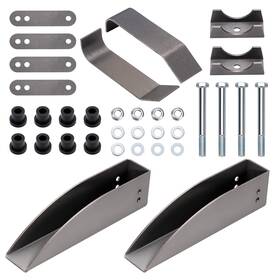 Zpcnu6 Bfo Rear Leaf Spring Relocation Pocket For Chevrolet Bel Air Base Hardtop 2-door