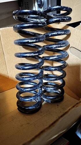 E4-fd1-z005b50 Bilstein E4fd1z005b50 Front Coil Springs Pair 600lb Heavy Duty Upgrade.