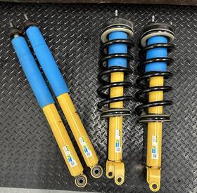 F4-be5-n222-w1 Bilstein Dodge Ram 1500 Left And Right Front Rear Shocks Coils Set 2019-2025