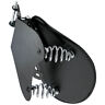 P27onj Black Motorcycle Solo Seat Mount With Bracket And Spring For Harley Honda Xl883