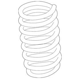Bmw 31-33-6-794-638 Genuine Coil Spring