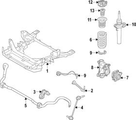 31-33-8-098-752 Bmw Genuine 2021 M4 - Coil Spring