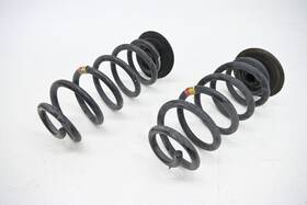 33536779864 Bmw 14-18 F15 X5 X6 Rear Suspension Shock Coil Barrel Spring Set Unit Oem
