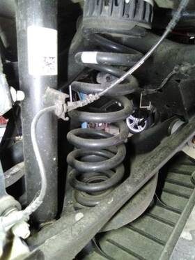 517-10088 Bmw 19 330i Sedan Air/coil Spring Rear Awd