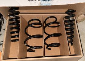 517-60172 Bmw 14-16 428i 435i F33 Rwd Front/rear Left And Right Oem Coil Spring Set 4