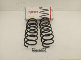 517.bm1s88 Bmw 735i E32 Pair Of Aftermarket Front Lesjofors Coil Spring Fits 1988-1992 88