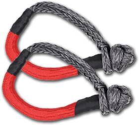 D7388 Bneen Soft Shackle 1/2 Inch X 24 2 Black Red