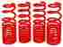 Bxss-01000 Blox Racing Lowering Springs 2.75 Front 2 Rear For 1988-91 Honda Crx Civic