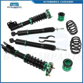 12253414 Byuscarparts Coilovers For 06-11 Honda Civic Struts Suspension Lowering Kit Green Adjustable