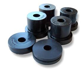 M20973 Calvert Racing Shackle Bushings Upper Rear Set Of 6