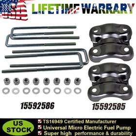 101-344 Carbole 101-385 101-386 New Rear Axle U Bolt And Plate Kit For 1988-1998 Cadillac /chevrolet /gmc 101-344 Carbole 101-385 101-386 New Rear Axle U Bolt And Plate Kit For 1988-1998 Cadillac /chevrolet /gmc