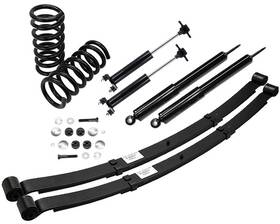 Dfrk7476fm-12 Carolina Classic Parts 1974-76 Ford Maverick Deluxe Front And Rear Lowering Kit - 1 Inch 2 Drop