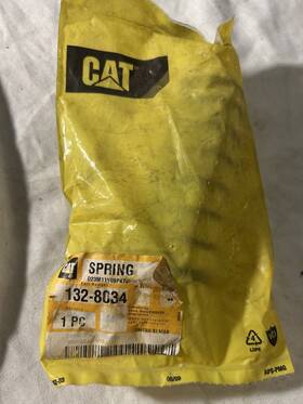 Caterpillar 132-8034 Oem Compression Spring Genuine Cat 1 Pc Inch Materials Hard