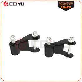 Ze1091132616528601g Cciyu Rear Leaf Spring Rearward Shackle Bracket Kit Pair Set For Chevy Gmc