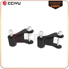 Ze1160110616528601g Cciyu Rear Leaf Spring Rearward Shackle Bracket Kit Pair Set For Chevy Gmc