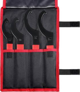 Cf-9966 Cenforge Cenfoge Universal Coilover Adjustment Spanner Wrench Set 4-pc. Tool Kit Red