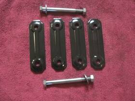 3975202 Chevrolet Gmc 67-72 73-87 Chevy Truck 4x4 Front Leaf Spring Shackles Rear Hanger K10 20 K5