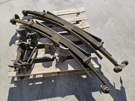 25836976 Chevrolet Truck Used 2008 Silverado 3500 Dually Pickup Pair Rear Leaf Springs 6 1 Shipped