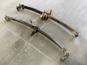 516-00196 Chevrolet Truck Used Chevy 2000 C3500hd I Beam Type Front Leaf Springs Pair Shipped Fits 91-02