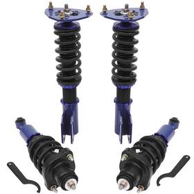 13442283 Choiceshare For 02-06 Mitsubishi Lancer Struts Suspension Spring Adj Height Coilovers 4pcs